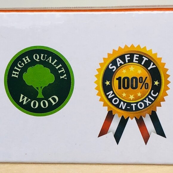 VIGA 16 Pcs Flat Wooden Puzzle w/Tray -Fairy Tale Knights New Sealed For Age 2+ - Picture 14 of 15